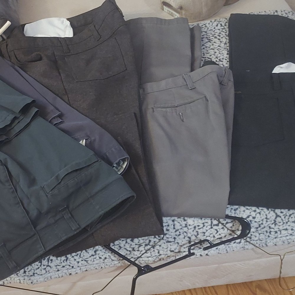 5 pairs Mens dress jeans